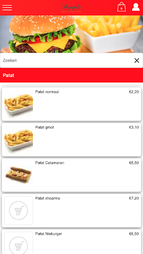 Android application Cafetaria het Stuupke screenshort