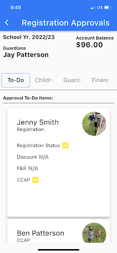 Kidlet.Care Provider Screenshot