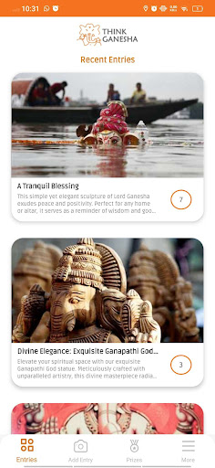 Android application Think Ganesha screenshort