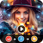 Cover Image of Tải xuống Photo Effect Animation Video Maker with Song 1.0 APK