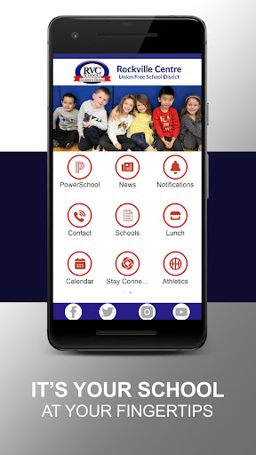Android application Rockville Centre Schools screenshort