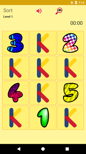 Memo memory game Screen 2