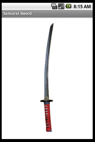Android application Samurai Sword screenshort
