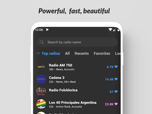 Radio Argentina Live Screenshot 1 - AppWisp.com
