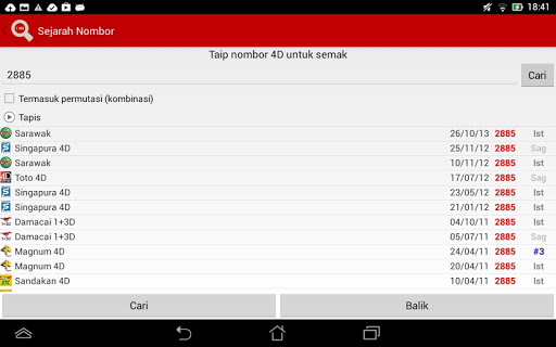 Keputusan 4d Live My Sg Overview Google Play Store Malaysia