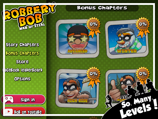 Robbery Bob - King of Sneak - Adventure - games