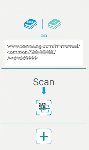 Android application QR Scan Storage screenshort
