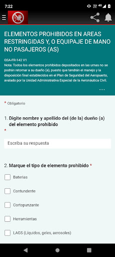 Elementos restringidos Screen 3