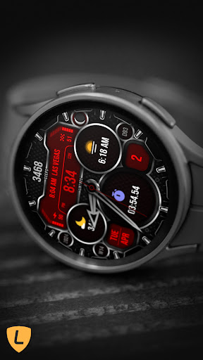 Android application Hybrid Watch Face 014 screenshort