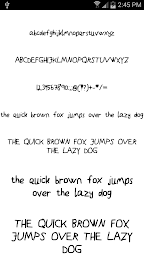 Fonts for FlipFont