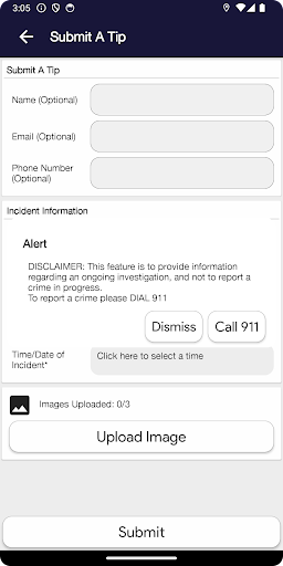 Foley Police Department Screen 3