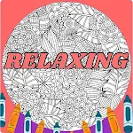 Cover Image of ดาวน์โหลด Relaxing Mandala Coloring Book  APK