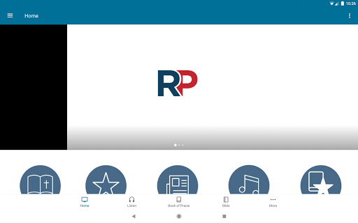 Screenshot of Reformed Perspective