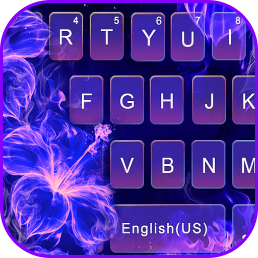 Glamor Flowers Keyboard Theme  Icon