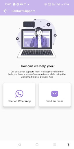 Vidhant24 Digital Deliveryboy Screen 3