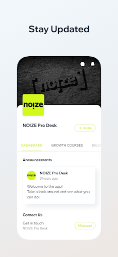 Noize Business Growth Suite Screen 3