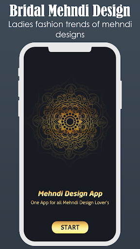 Android application Bridal Mehndi Design App 2023 screenshort
