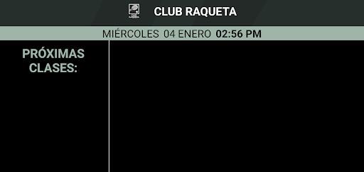 Pantalla - Club Raqueta Screen 3