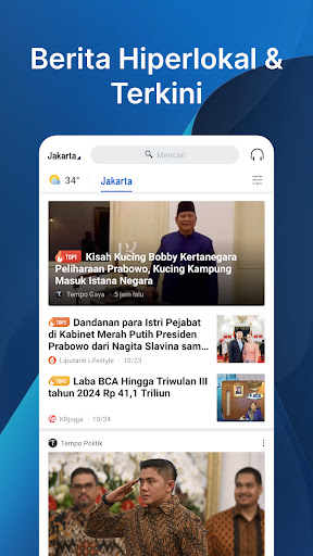 Pratinjau aplikasi