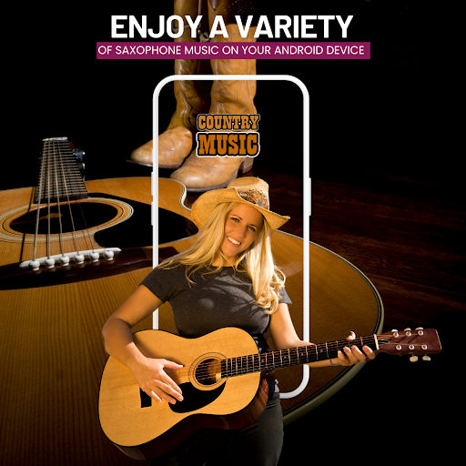 Screenshot of Country Music App