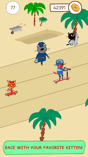 Kid-E-Cats Skateboard Racing 5