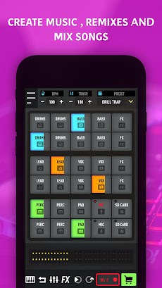 MixPads - Drum pad machine & dj music mixerのおすすめ画像1