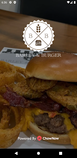 Android application Barley and Burger screenshort