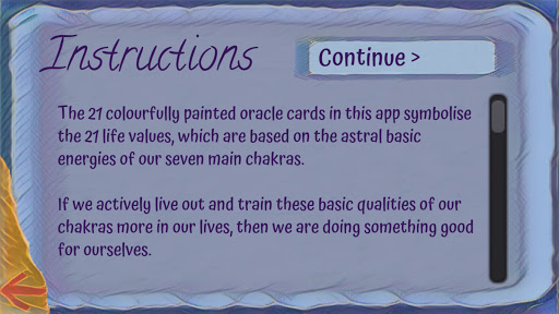 21 Life Values Oracle Screen 2