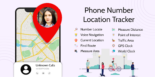 Android application Phone Number Location Tracker screenshort