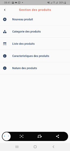 Android application Fagiciel Sellams Mobile screenshort