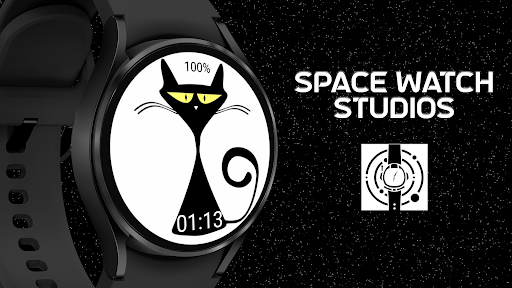 Android application Happy Halloween Cute Black Cat screenshort