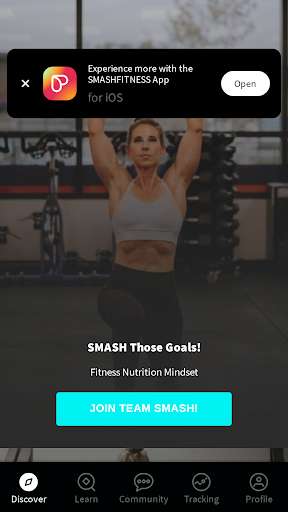 Android application SMASHFIT screenshort