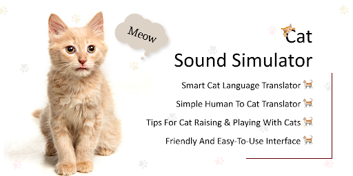 Android application Cat Voice Language Translator screenshort