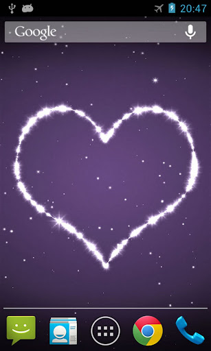 Heart 3D Live Wallpaper Screen 3
