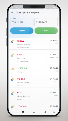 Expense - Money Manager Screen 3