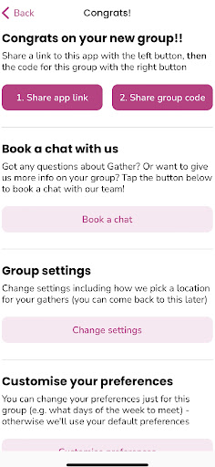 Gather: Get Together, Easily Screen 3