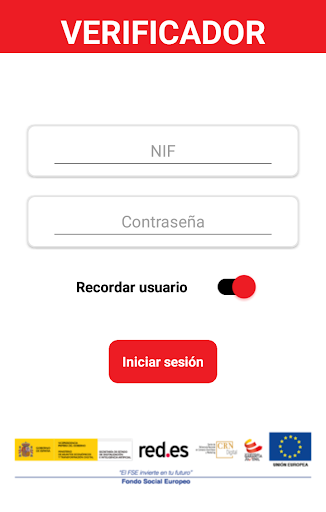 Android application tucarreradigitalAccesoL5 screenshort