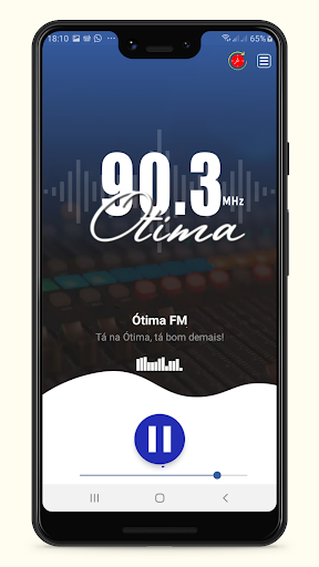 Android application Rádio Ótima 90.3FM - São José screenshort