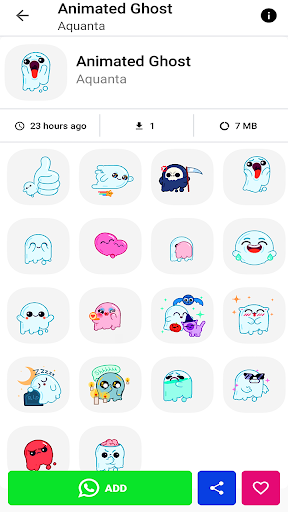 Halloween Sticker WAStickerApp Screen 3