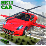 Helicopter Car Flying Relief icon