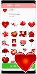 screenshot of WASticker - Love couple