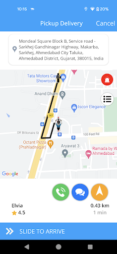 ProDelivery Driver Screen 3