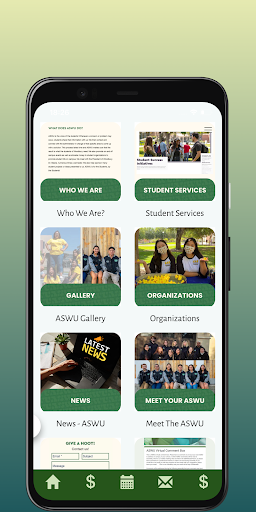Android application Woodbury University screenshort
