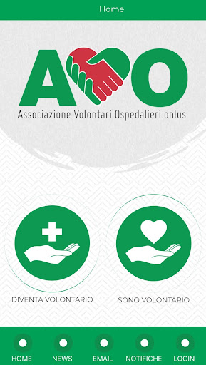 Android application MyAVO screenshort