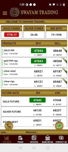 Swayam Trading Screen 3