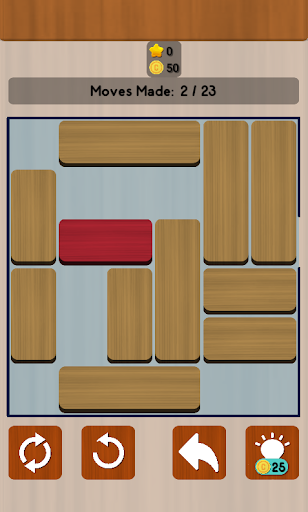 Unblock the red wood puzzle Screen 3