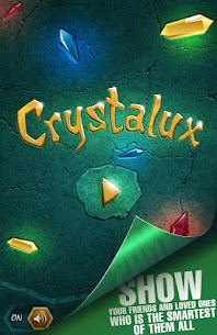 Crystalux puzzle game For PC installation