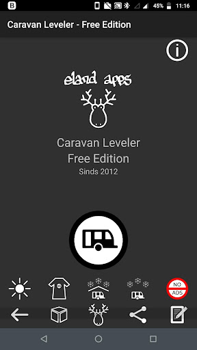 Android application Caravan Leveler screenshort