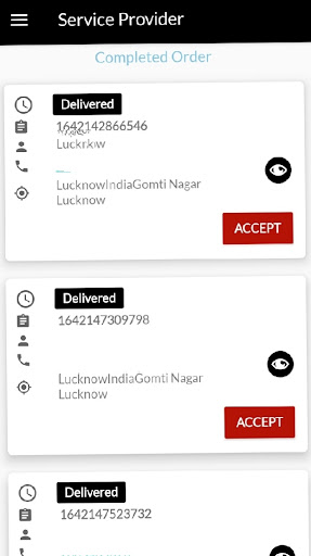 Service Provider Screen 2