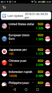 Singapore Currency Converter